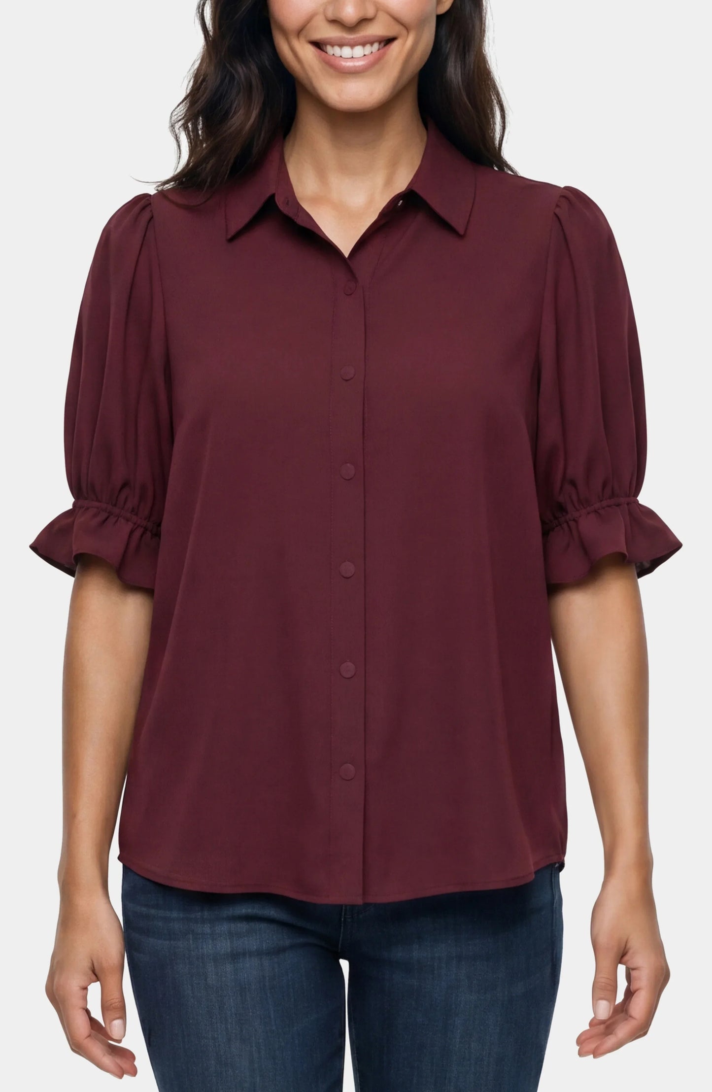 Snap Front Knit Shirt