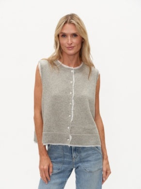 maria vest [heather grey]