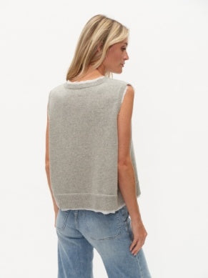 maria vest [heather grey]