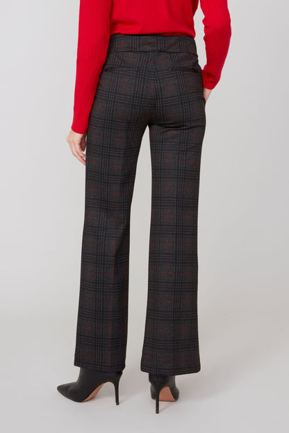 Midnight Plaid Flare Pant
