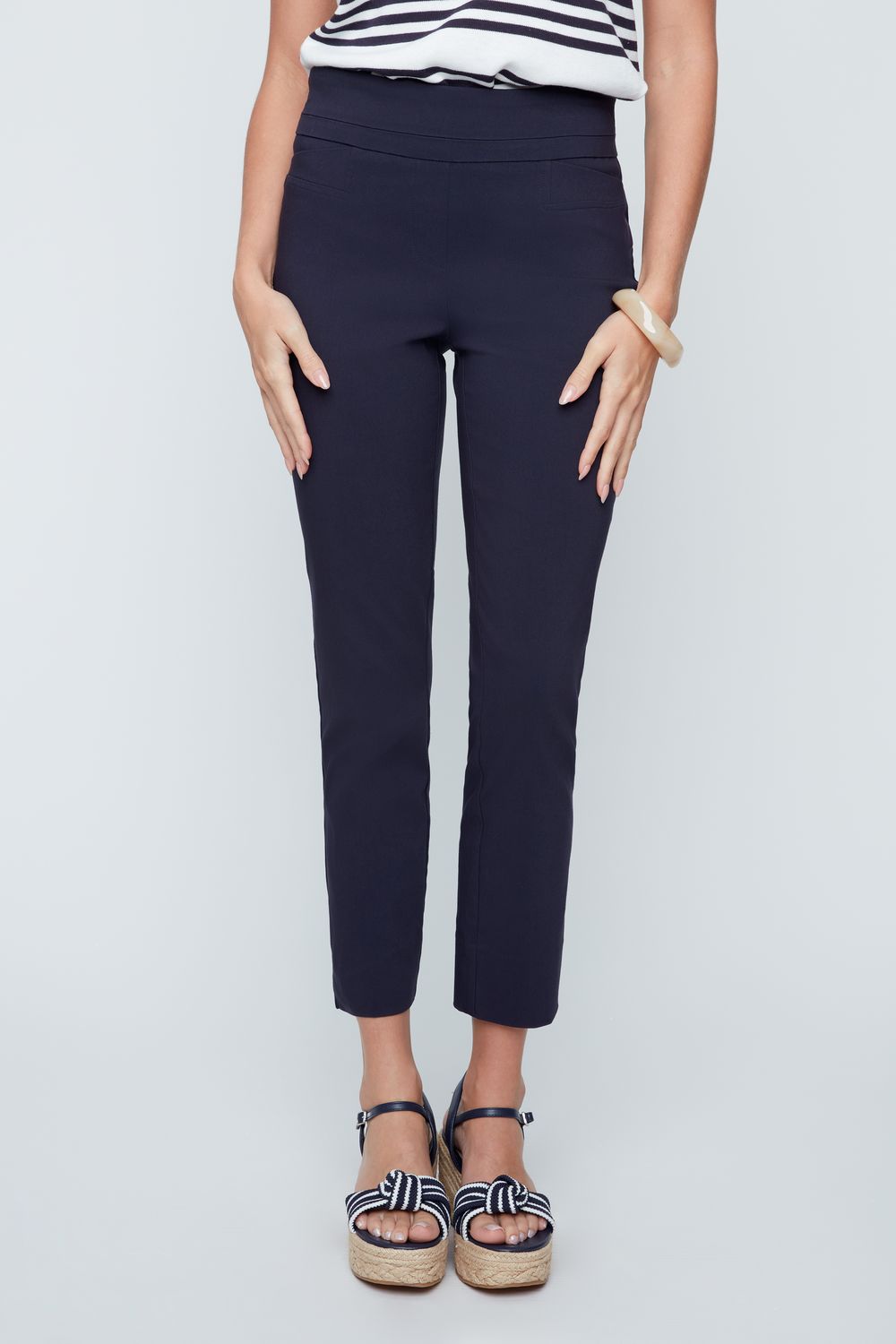 Everyday Ease Black Ankle Pant