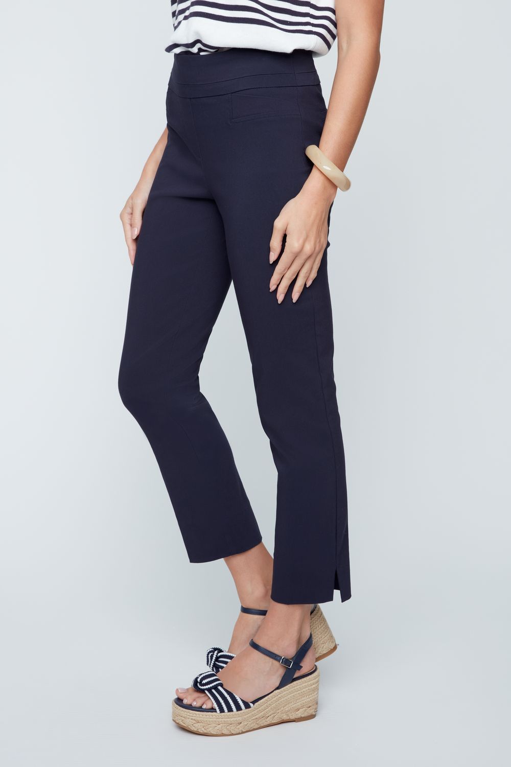 Everyday Ease Black Ankle Pant