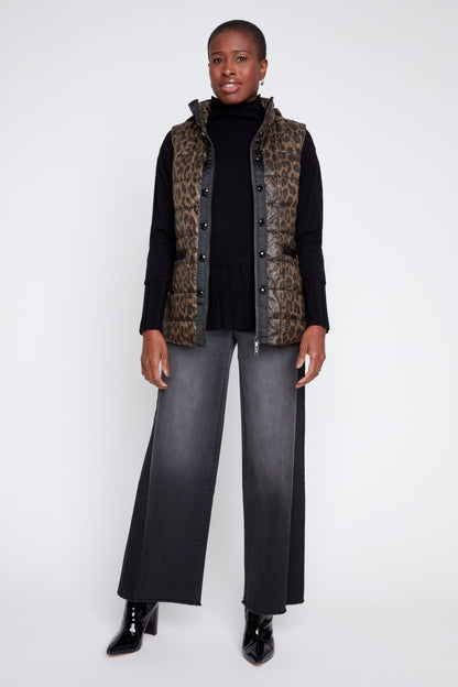 Leopard Print Vest