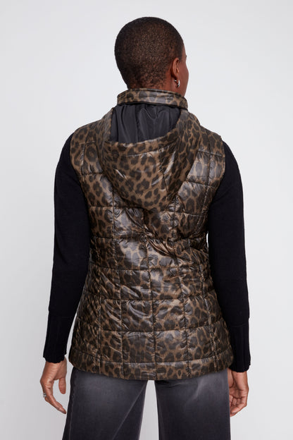 Leopard Print Vest