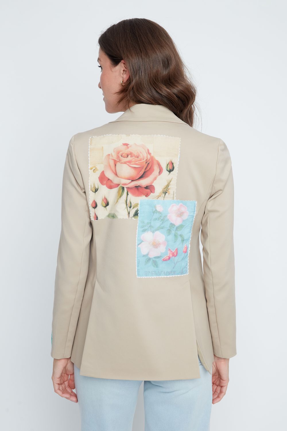 Cashew Patch Statement Blazer