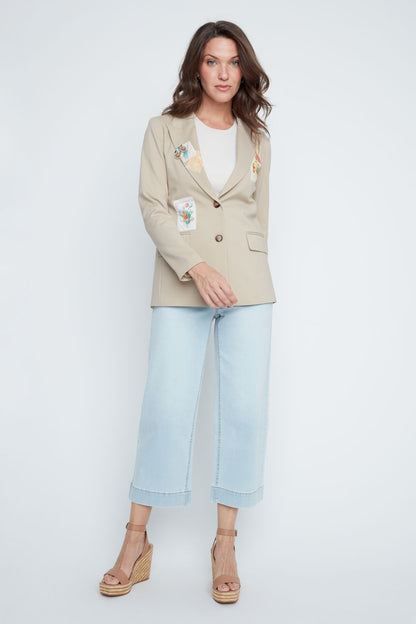 Cashew Patch Statement Blazer