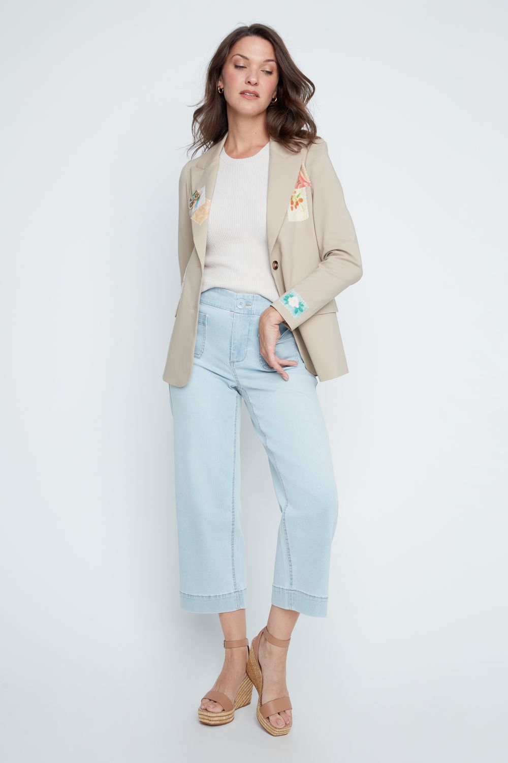 Cashew Patch Statement Blazer