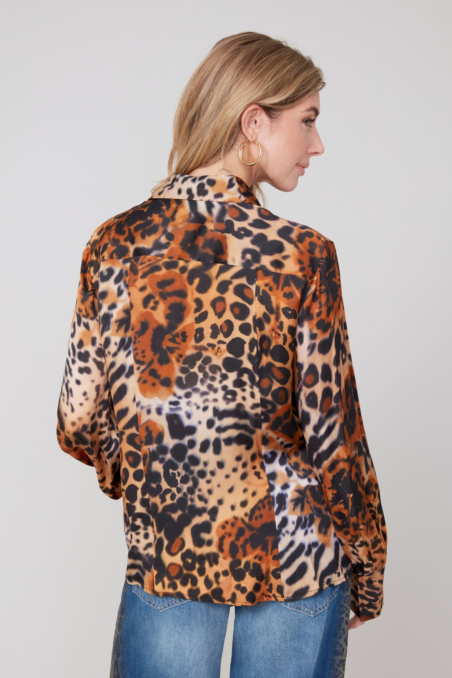 Leopard Print Blouse