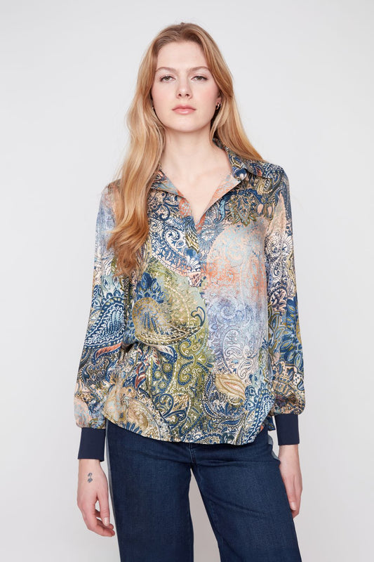 Paisley Mosaic Blouse