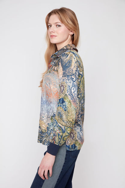 Paisley Mosaic Blouse