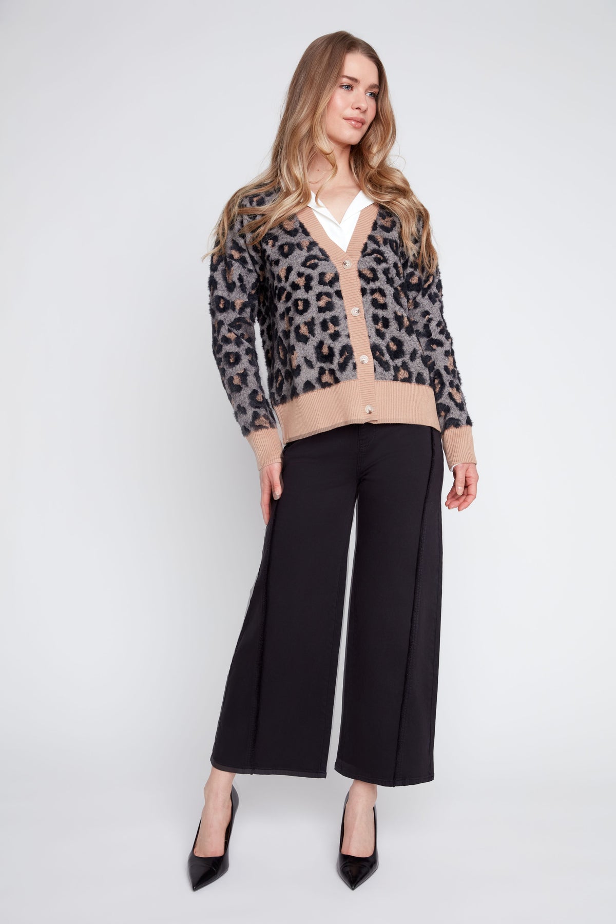 Cozy Chic Leopard Cardigan