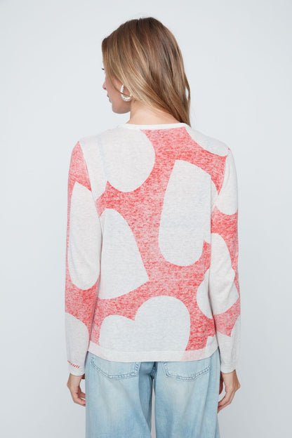 All the Love Heart Knit Sweater