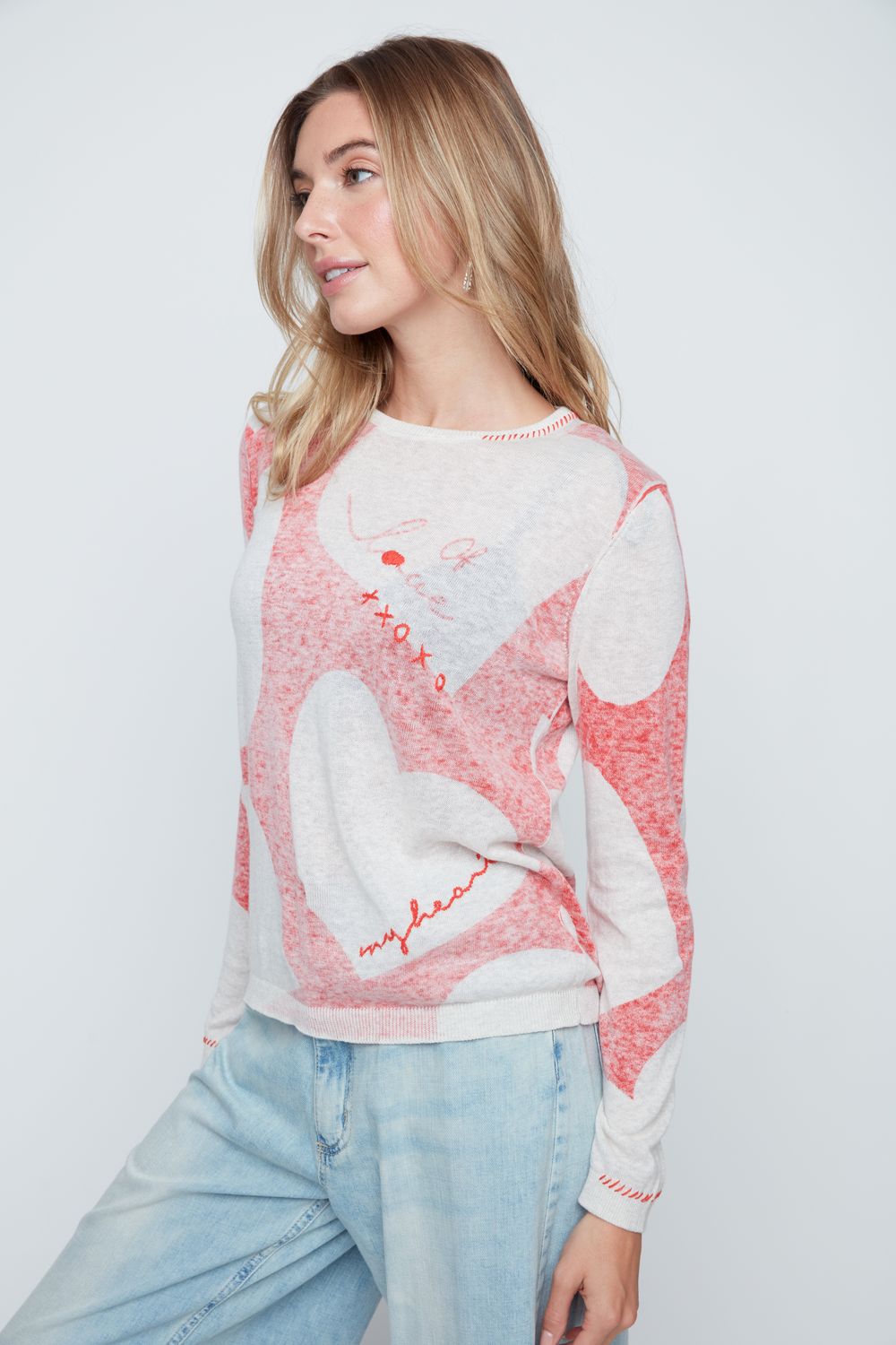 All the Love Heart Knit Sweater