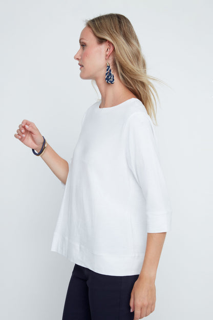 The Breezy Daylight Top- White