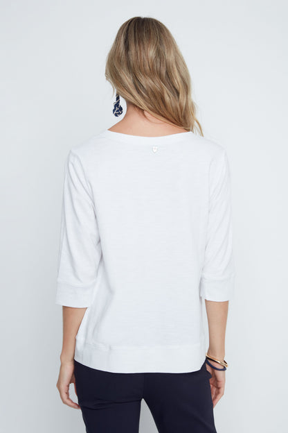 The Breezy Daylight Top- White