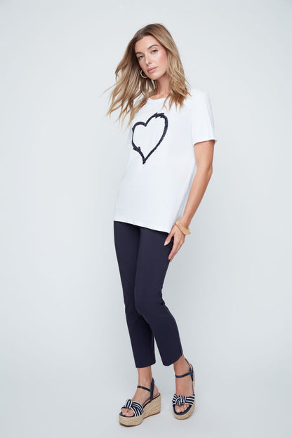 Love Lines Heart Tee