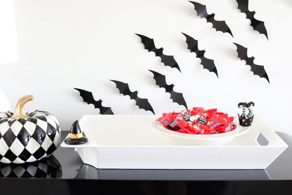 nora fleming pinstripes melamine tray