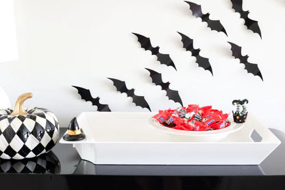 nora fleming pinstripes melamine tray