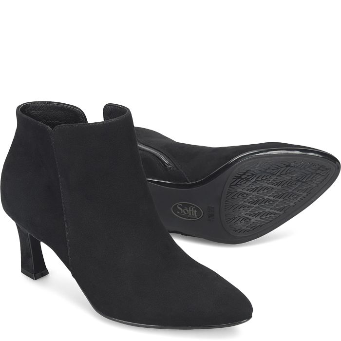 Sasha Bootie Black Suede