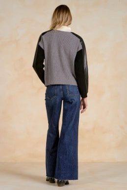 City Chic Colorblock Pullover