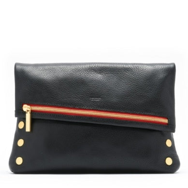 VIP lrg Black/Brushed Gold Red Zip
