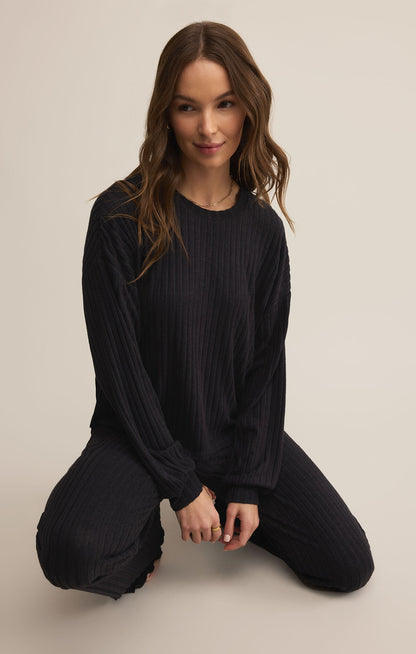 Dawn Smocked Rib Pant