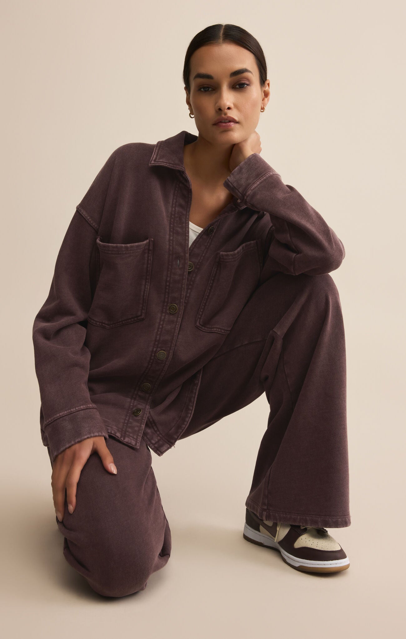 Hunter Knit Chocolate Cherry Pant