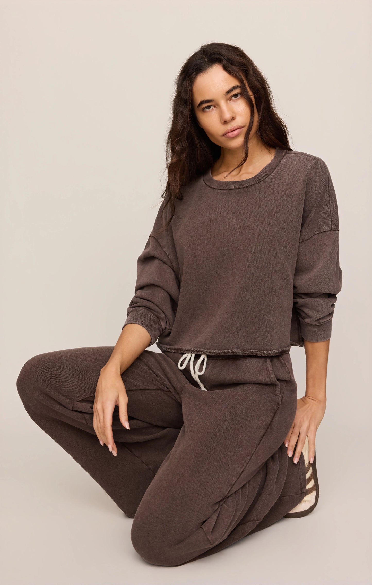 Hunter Knit Pant Dark Chocolate
