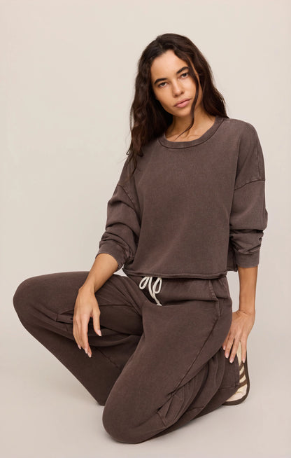 Hunter Knit Pant Dark Chocolate