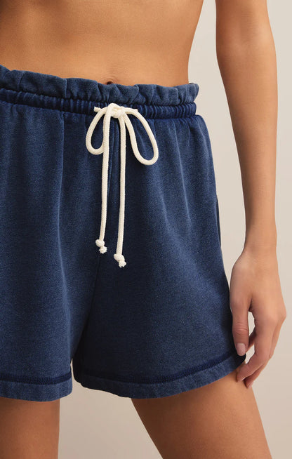 Gael Knit Denim Short