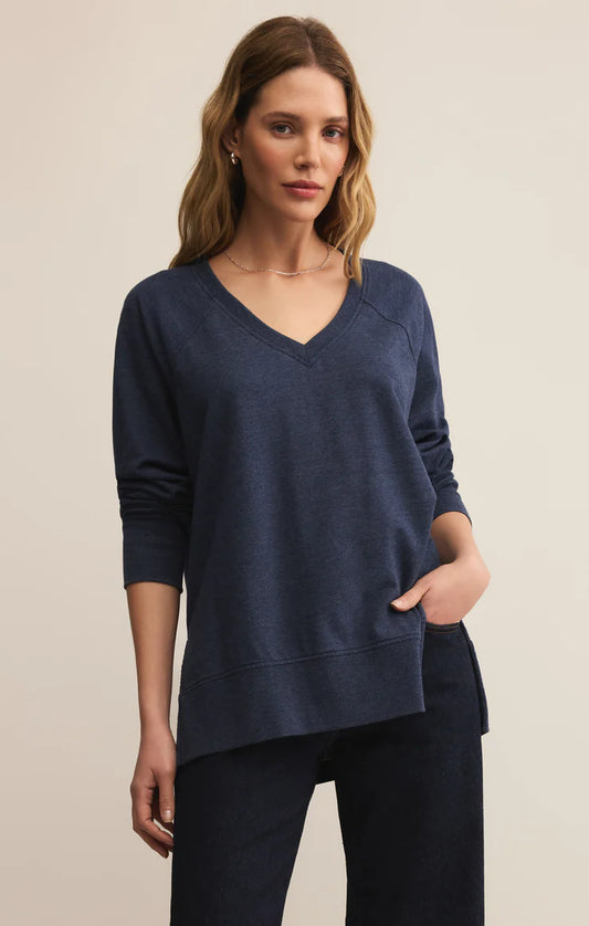 WEEKENDER V NECK BLUE SAPPHIRE