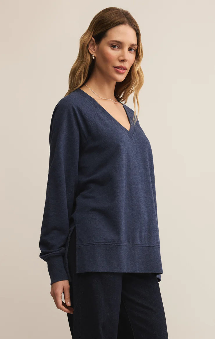 WEEKENDER V NECK BLUE SAPPHIRE