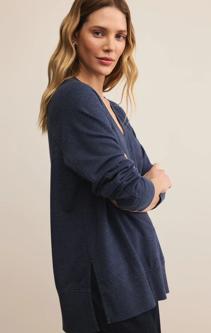 WEEKENDER V NECK BLUE SAPPHIRE
