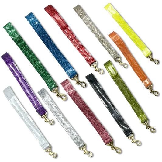 COLORFUL GLITTER WRIST STRAPS FOR CLUTCHES