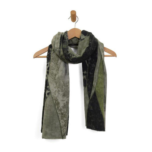 Olive Waves of Comfort Scarf