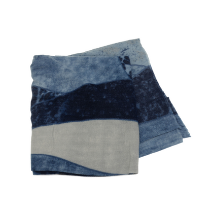 Navy Waves of Comfort Scarf