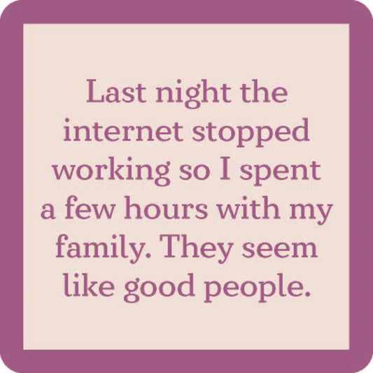 Coaster Internet Stopped