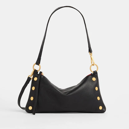 Kyle Black/Brushed Gold Red Zip