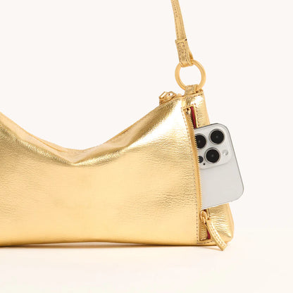 Kyle Gala Gold/Brushed Gold Hammered
