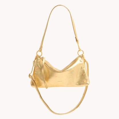Kyle Gala Gold/Brushed Gold Hammered