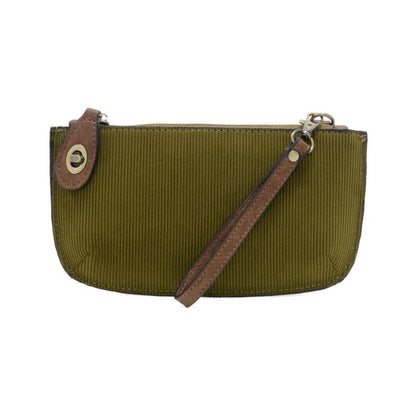 Olive Corduroy Mini Crossbody