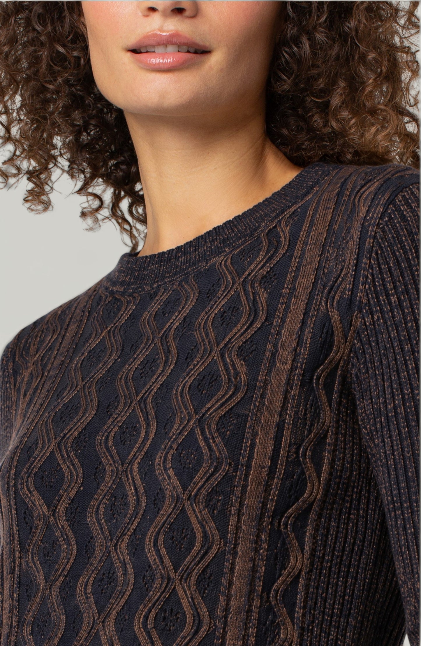 Long Sleeve Crew Neck Sweater