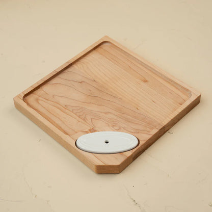 Nora Fleming maple cheese board