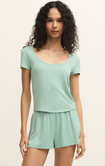 Flower Market Soft Knit Tee