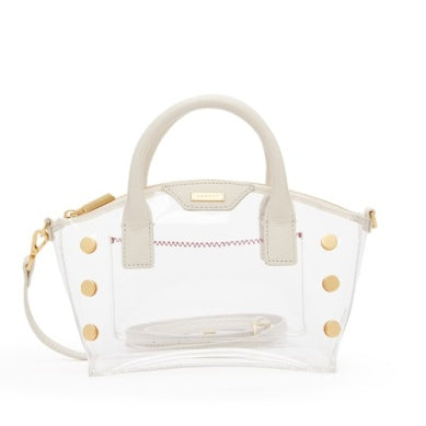 Paula Clear Calla Lily White/Brushed Gold