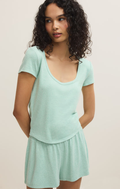 Flower Market Soft Knit Tee