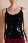 Midnight Sparkle Sequin Tank
