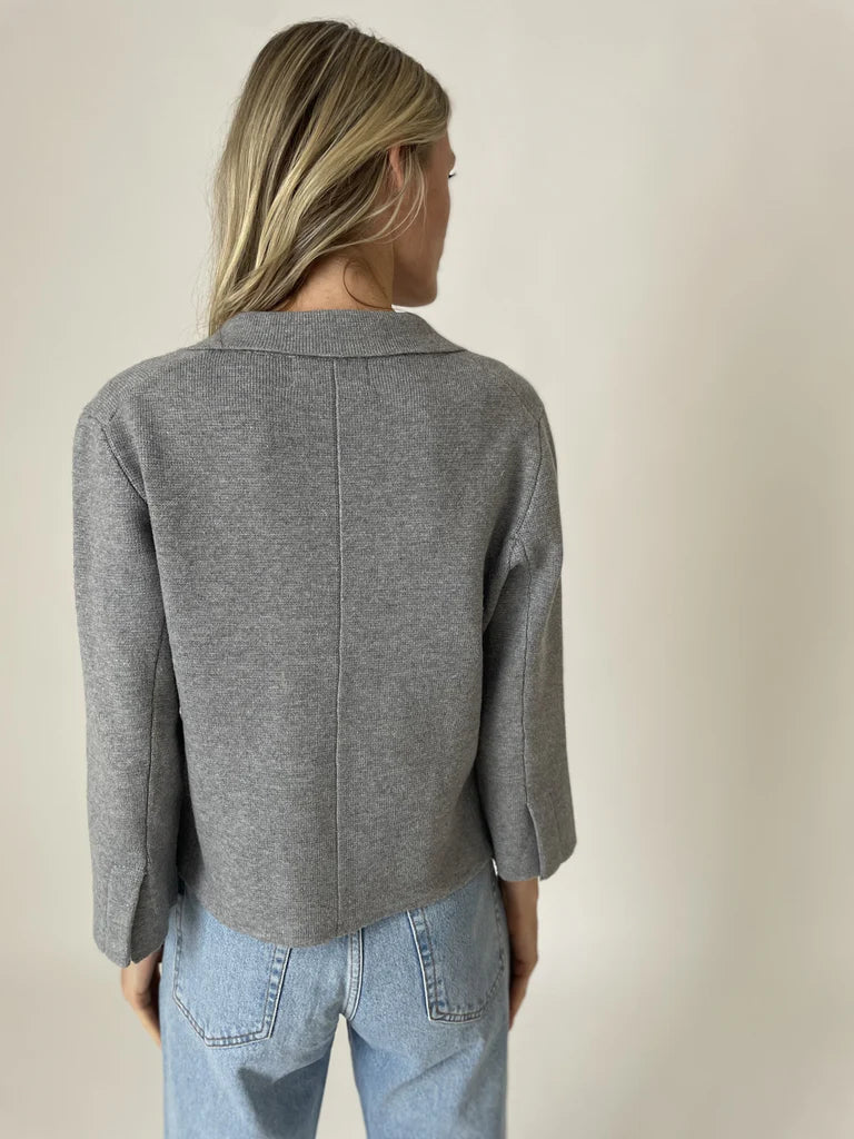 louisa blazer [heather grey]