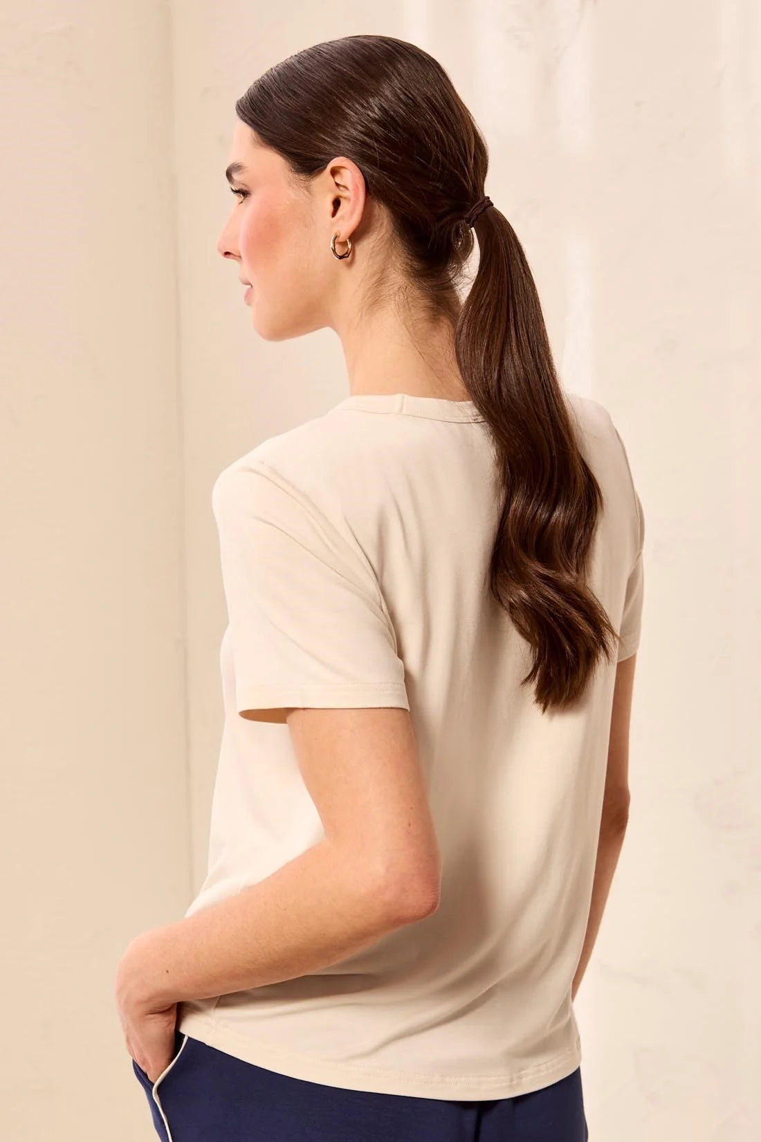 Premium Modal Ultra-Soft Short Sleeve Crew Neck Tee