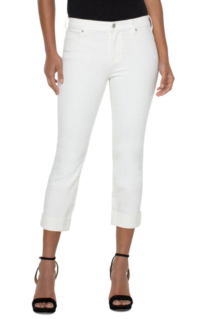 CHARLIE CROP WIDE ROLLED CUFF